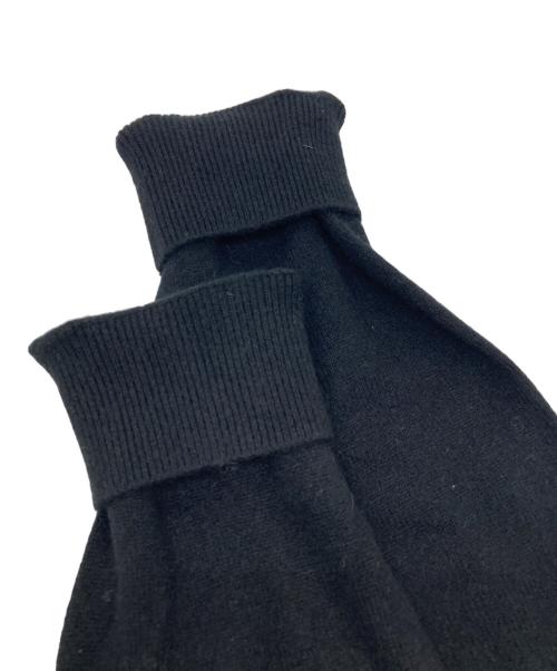 TAKASHIMAYA（高島屋）TAKASHIMAYA (高島屋) カシミヤVネックニット ブラック サイズ:Ｓの古着・服飾アイテム