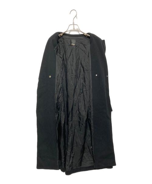 ROSSO（ロッソ）ROSSO (ロッソ) カシミヤ混チェスターコート ブラック サイズ:Ｍの古着・服飾アイテム