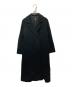ROSSO（ロッソ）の古着「カシミヤ混チェスターコート」｜ブラック