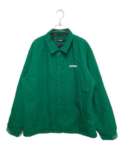 X-LARGE（エクストララージ）X-LARGE (エクストララージ) OG DUCK COACH JACKET グリーン サイズ:Lの古着・服飾アイテム