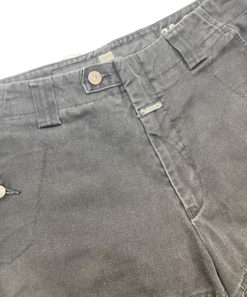 MARITHE+FRANCOIS GIRBAUD（マリテフランソワジルボー）MARITHE+FRANCOIS GIRBAUD (マリテフランソワジルボー) デニムシャトルパンツ ブラック サイズ:86cm（W34)の古着・服飾アイテム