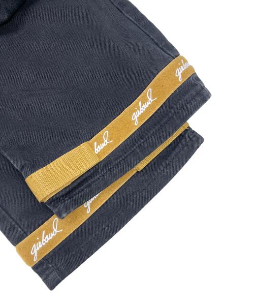 MARITHE+FRANCOIS GIRBAUD（マリテフランソワジルボー）MARITHE+FRANCOIS GIRBAUD (マリテフランソワジルボー) デニムシャトルパンツ ブラック サイズ:86cm（W34)の古着・服飾アイテム