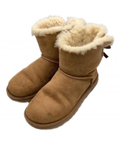 【新品未使用】UGG ムートンブーツ キャメル 中古・古着通販】UGG (アグ) ムートンブーツ キャメル サイズ:23
