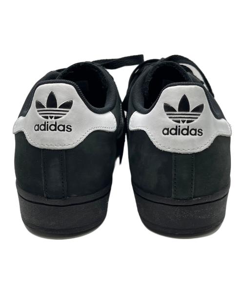 adidas（アディダス）adidas (アディダス) SUPERSTAR ADV ブラック サイズ:US9/UK8.5/27㎝の古着・服飾アイテム