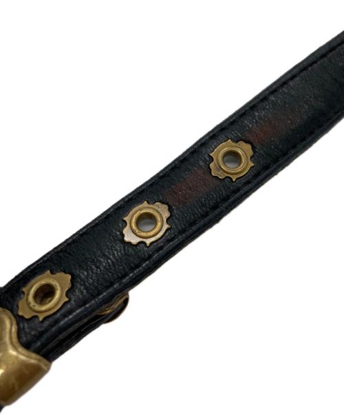 BOTTEGA VENETA（ボッテガベネタ）BOTTEGA VENETA (ボッテガベネタ) イントレチャートワンショルダーバッグ ブラックの古着・服飾アイテム