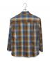 AURALEE (オーラリー) SUPER LIGHT WOOL CHECK SHIRT ブルー×ブラウン サイズ:4：40000円