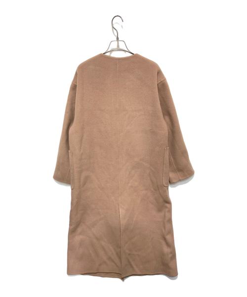 SLOBE IENA（スローブ イエナ）SLOBE IENA (スローブ イエナ) habiストールノーカラーコート ベージュ サイズ:FREEの古着・服飾アイテム