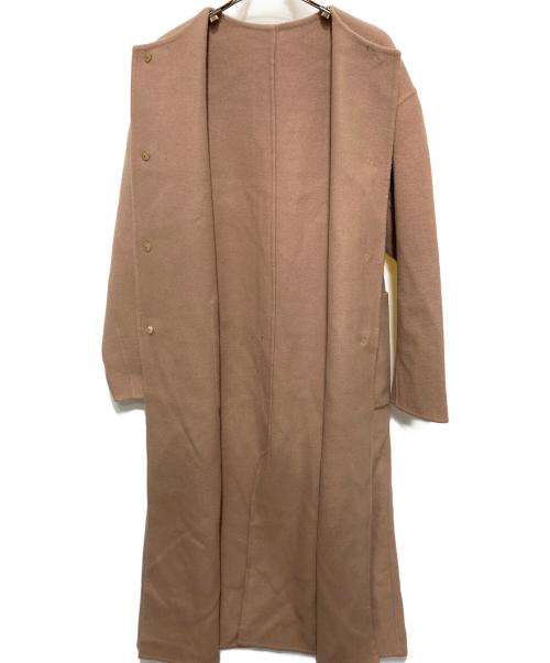 SLOBE IENA（スローブ イエナ）SLOBE IENA (スローブ イエナ) habiストールノーカラーコート ベージュ サイズ:FREEの古着・服飾アイテム