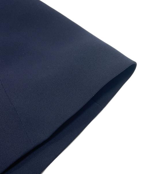 PLST（プラステ）PLST (プラステ) トリアセブレンドノーカラージャケット ネイビー サイズ:XSの古着・服飾アイテム