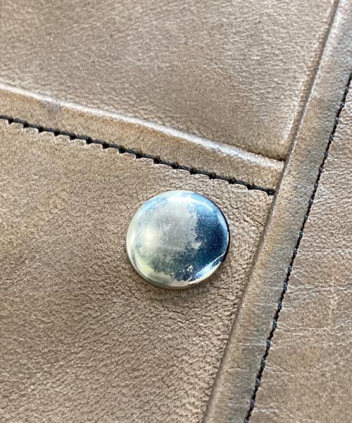 Starry Gate by JELADO（スターリーゲート バイ ジェラード）Starry Gate by JELADO (スターリーゲート バイ ジェラード) ホースレザーライダースジャケット ブラウン サイズ:XSの古着・服飾アイテム