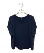 SOEJUソージュ）の古着「肩タックブラウス」｜ネイビー