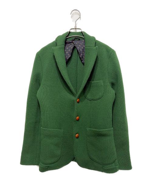 McRitchie（マックリッチ）McRitchie (マックリッチ) ニットジャケット グリーン サイズ:Ｓの古着・服飾アイテム