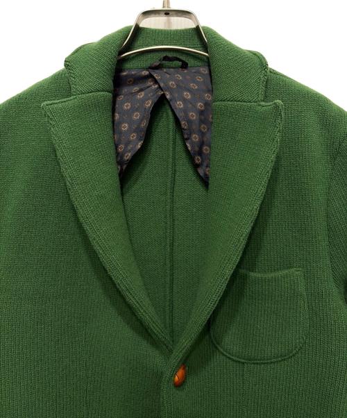 McRitchie（マックリッチ）McRitchie (マックリッチ) ニットジャケット グリーン サイズ:Ｓの古着・服飾アイテム