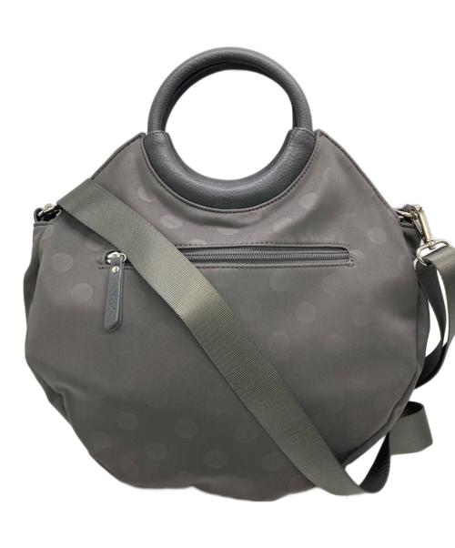 ear PAPILLONNER（イアパピヨネ）ear PAPILLONNER (イアパピヨネ) ラウンドトートバッグ グレーの古着・服飾アイテム