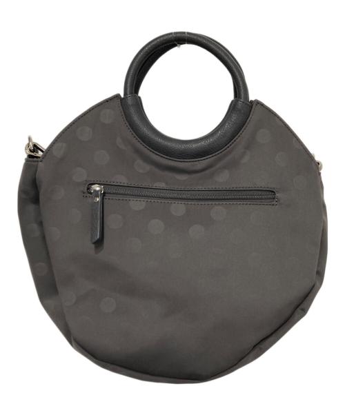 ear PAPILLONNER（イアパピヨネ）ear PAPILLONNER (イアパピヨネ) ラウンドトートバッグ グレーの古着・服飾アイテム