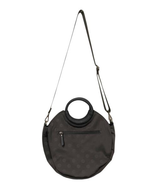 ear PAPILLONNER（イアパピヨネ）ear PAPILLONNER (イアパピヨネ) ラウンドトートバッグ グレーの古着・服飾アイテム