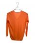 JIL SANDER (ジルサンダー) シルクカシミヤ混ニット オレンジ サイズ:36：4000円