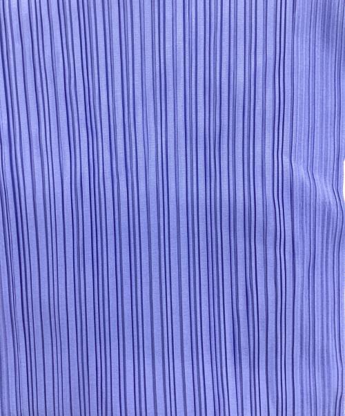 PLEATS PLEASE（プリーツプリーズ）PLEATS PLEASE (プリーツプリーズ) プリーツカットソー / SOFT PLEATS ブルー サイズ:不明の古着・服飾アイテム