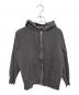 ORCIVAL（オーシバル）の古着「スウェットダブルジップアップパーカー」｜グレー