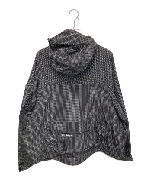 NIKE（ナイキ）NIKE (ナイキ) OFFWHITE (オフホワイト) AS NRG / ロゴ刺繍ナイロンジャケット ブラック サイズ:XLの古着・服飾アイテム