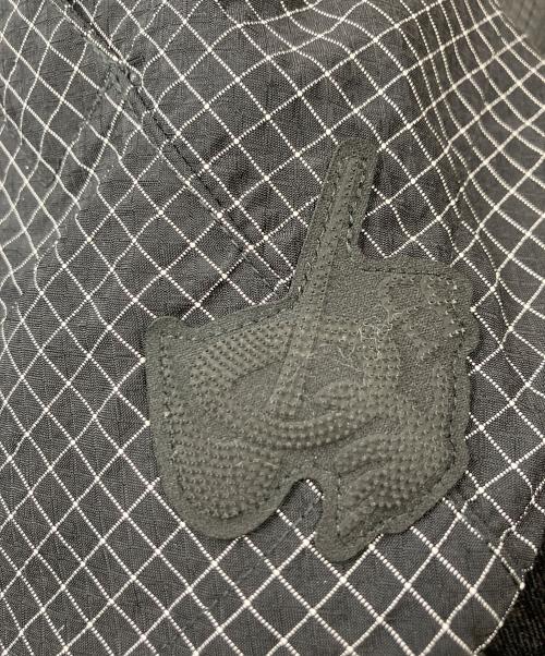 NIKE（ナイキ）NIKE (ナイキ) OFFWHITE (オフホワイト) AS NRG / ロゴ刺繍ナイロンジャケット ブラック サイズ:XLの古着・服飾アイテム