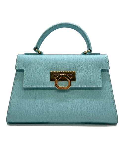 CARBOTTI（カルボッティ）CARBOTTI (カルボッティ) 2WAYバッグ ブルーの古着・服飾アイテム