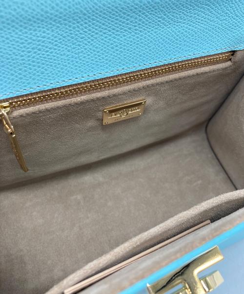 CARBOTTI（カルボッティ）CARBOTTI (カルボッティ) 2WAYバッグ ブルーの古着・服飾アイテム