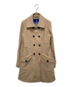 BURBERRY BLUE LABELバーバリーロンドンブルーレーベル）の古着「ウールコート」｜ベージュ