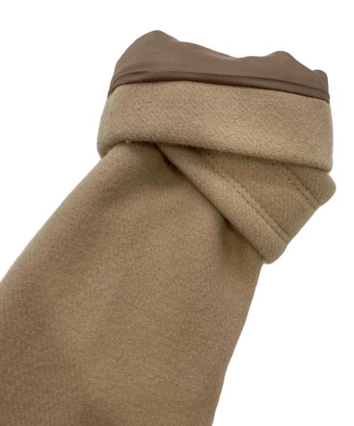 BURBERRY BLUE LABEL（バーバリー ブルー レーベル）BURBERRY BLUE LABEL (バーバリーロンドンブルーレーベル) ウールコート ベージュ サイズ:40の古着・服飾アイテム