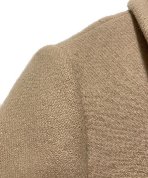BURBERRY BLUE LABEL（バーバリー ブルー レーベル）BURBERRY BLUE LABEL (バーバリーロンドンブルーレーベル) ウールコート ベージュ サイズ:40の古着・服飾アイテム