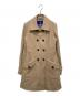 BURBERRY BLUE LABEL（バーバリーロンドンブルーレーベル）の古着「ウールコート」｜ベージュ