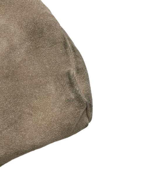 MIU MIU（ミュウミュウ）MIU MIU (ミュウミュウ) スウェードトートバッグ ベージュの古着・服飾アイテム