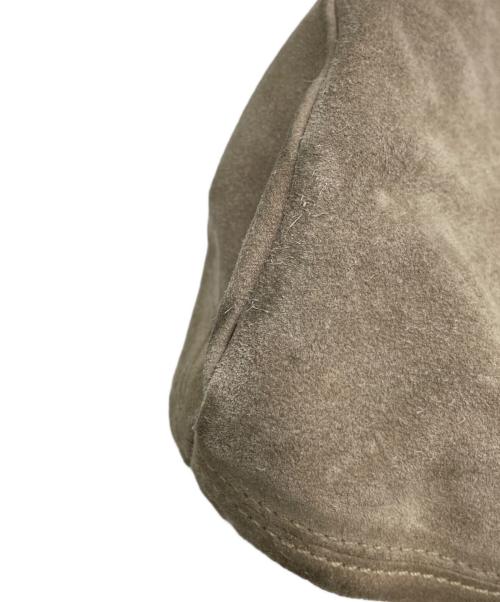 MIU MIU（ミュウミュウ）MIU MIU (ミュウミュウ) スウェードトートバッグ ベージュの古着・服飾アイテム