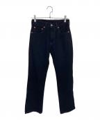 LEVI'Sリーバイス）の古着「517 ブーツカット ブラックアウト デニム」｜ブラック