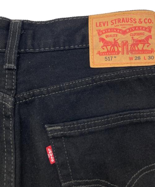 LEVI'S（リーバイス）LEVI'S (リーバイス) 517 ブーツカット ブラックアウト デニム ブラック サイズ:W28L30の古着・服飾アイテム