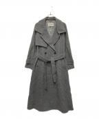 COCODEALココディール）の古着「ウールトレンチコート」｜グレー