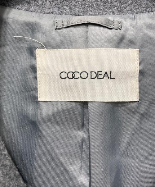 COCODEAL（ココディール）COCODEAL (ココディール) ウールトレンチコート グレー サイズ:1の古着・服飾アイテム