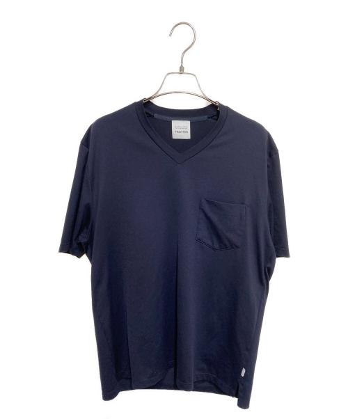 MACKINTOSH PHILOSOPHY（マッキントッシュ フィロソフィー）MACKINTOSH PHILOSOPHY (マッキントッシュ フィロソフィー) 半袖カットソー ネイビー サイズ:Lの古着・服飾アイテム