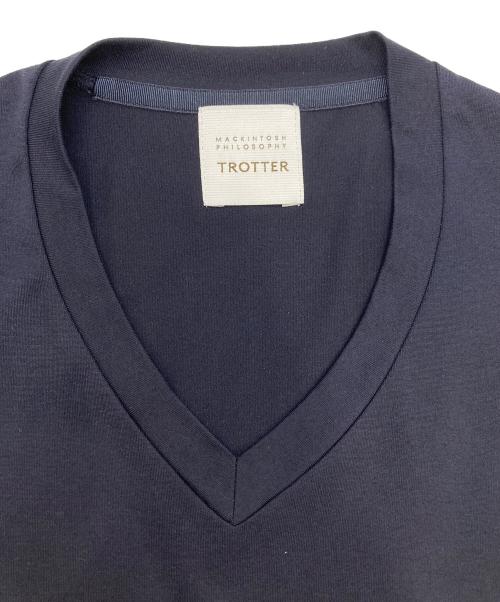 MACKINTOSH PHILOSOPHY（マッキントッシュ フィロソフィー）MACKINTOSH PHILOSOPHY (マッキントッシュ フィロソフィー) 半袖カットソー ネイビー サイズ:Lの古着・服飾アイテム