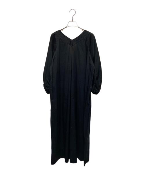 JOURNAL STANDARD（ジャーナルスタンダード）JOURNAL STANDARD (ジャーナルスタンダード) 80ツイルステッチワンピース ブラック サイズ:FREEの古着・服飾アイテム