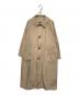 maturely（マチュアリー）の古着「メモリーワークオーバーコート」｜ベージュ