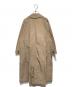 maturely (マチュアリー) メモリーワークオーバーコート ベージュ：8000円