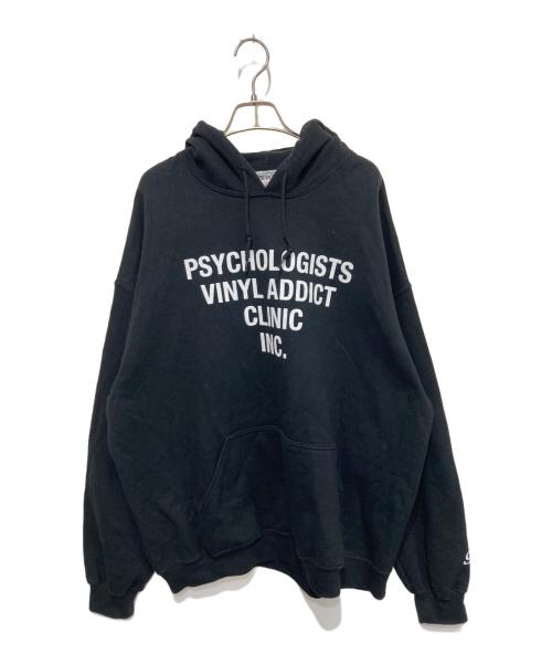 TILT（ティルト）TILT (ティルト) プリントパーカー ブラック サイズ:XLの古着・服飾アイテム