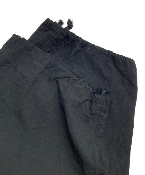 COMOLI（コモリ）COMOLI (コモリ) ウール ニータックパンツ ブラック サイズ:2の古着・服飾アイテム