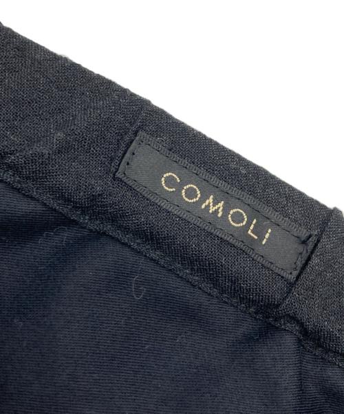 COMOLI（コモリ）COMOLI (コモリ) ウール ニータックパンツ ブラック サイズ:2の古着・服飾アイテム
