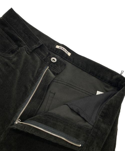 AURALEE（オーラリー）AURALEE (オーラリー) フィンクス コーデュロイパンツ ダークブラウン サイズ:Ｓの古着・服飾アイテム