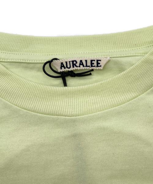 AURALEE（オーラリー）AURALEE (オーラリー) LUSTER PLAITING L/S TEE グリーン サイズ:3の古着・服飾アイテム