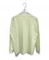 AURALEE (オーラリー) LUSTER PLAITING L/S TEE グリーン サイズ:3：7000円