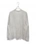 UNUSED (アンユーズド) ダメージ加工ロングスリーブカットソー グレー サイズ:3：7000円