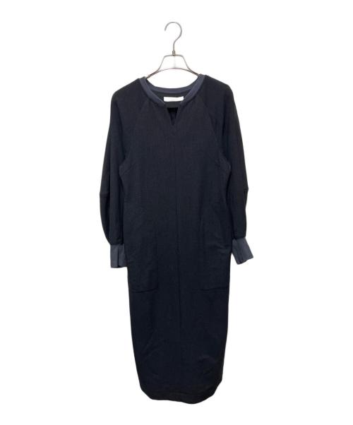 Rumche（ラム・シェ）rumche (ラム・シェ) ワンピース グレー サイズ:Fの古着・服飾アイテム